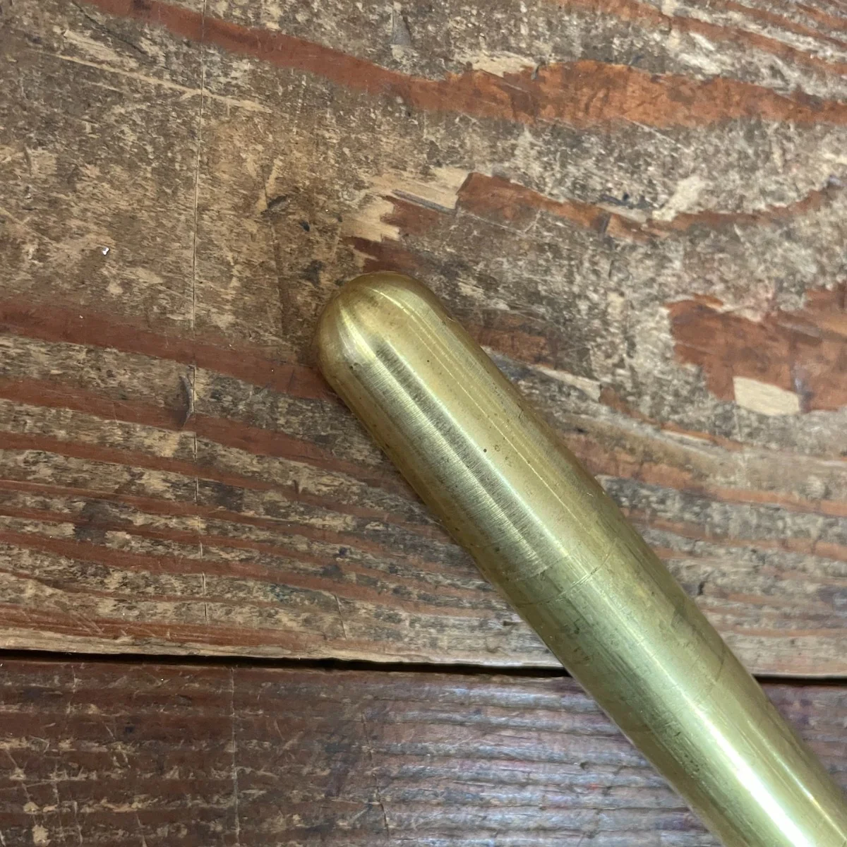 Seekonk 7/8" Round-Tip Brass Punch (SEEKONK) - Image 2
