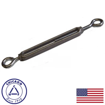 Chicago Hardware #7 Eye & Eye Midget Aluminum Turnbuckle (05123-1) - Image 2