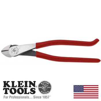 9" High-Leverage Diagonal-Cutting Pliers - Ironworker's (D248-9ST) - Image 2