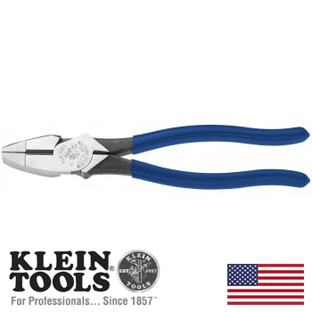 Klein 9" High-Leverage Side-Cutting Pliers (D213-9NE) - Image 2