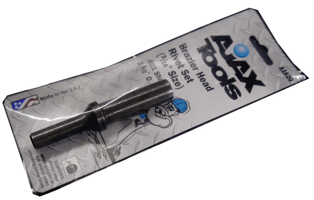 AJAX #1620 Brazier Head Rivet Set 3/16" (A1620)
