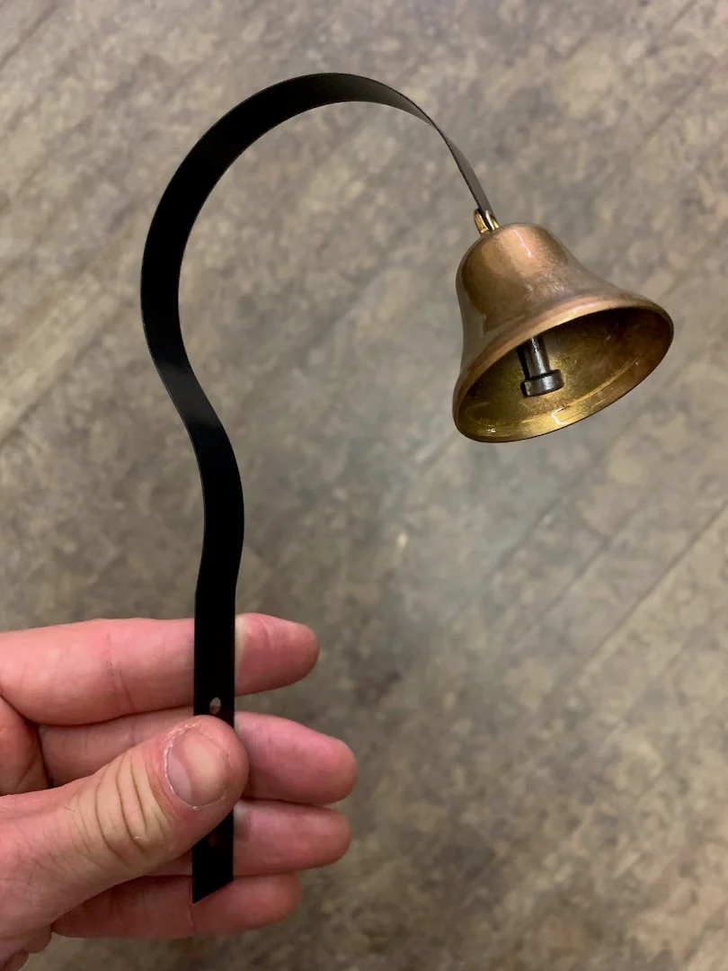 Brass Bevin Shoperkeeper's Bell - Image 3