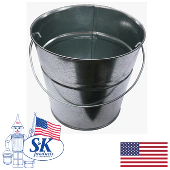 S&K 16 Quart Galvanized Bucket (10161) - Image 2