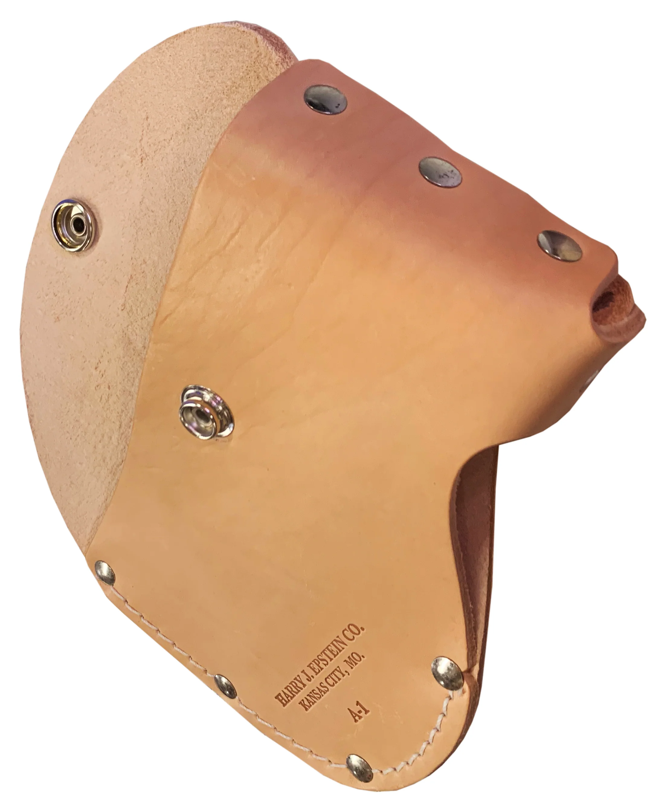 US Made Leather Camp Axe Sheath for 1 1/4 lb Camp Axe (A1) - Image 9