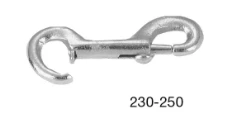 Campbell 3/8" Rigid Open Eye Bolt Snap #230 (T7606001)