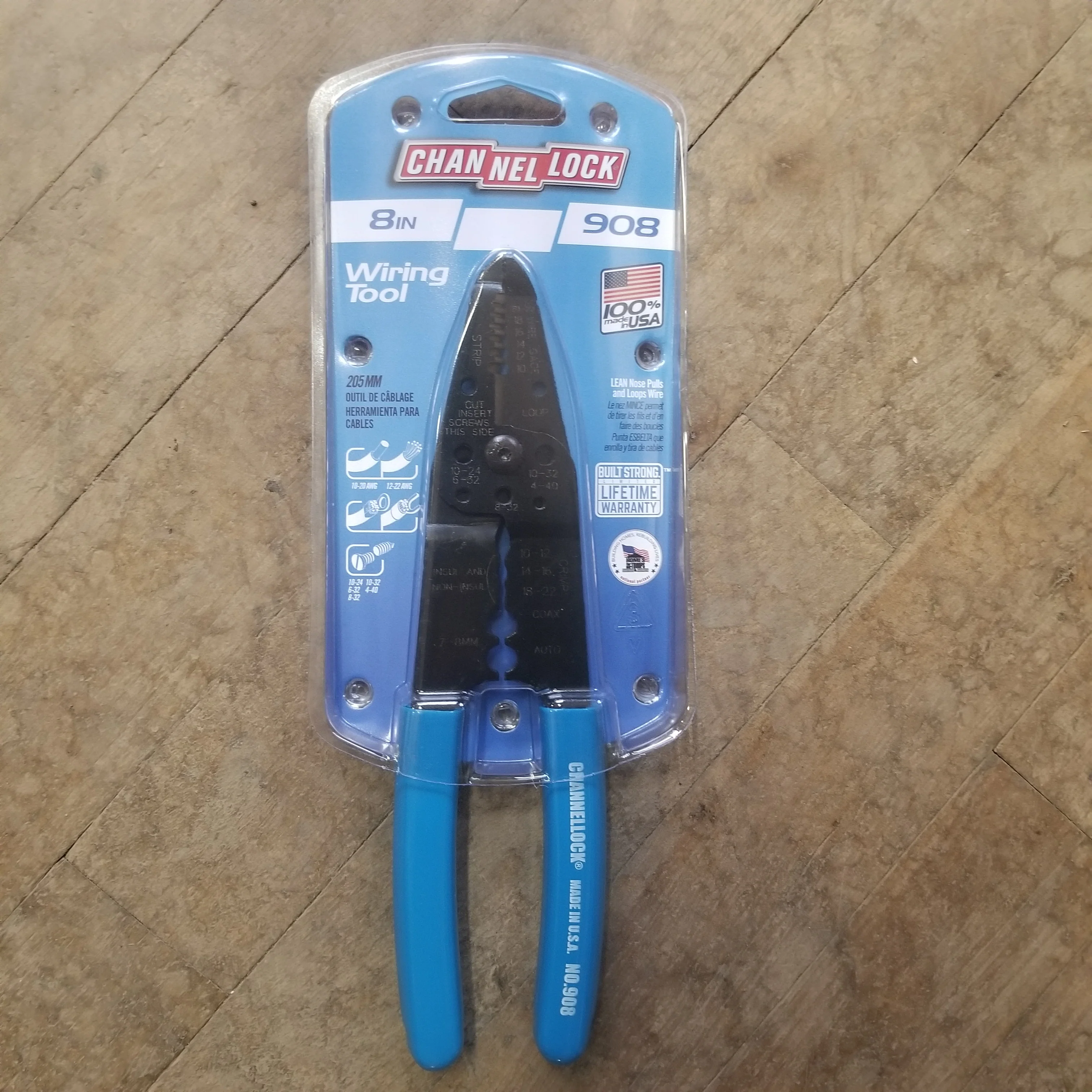 Channellock 8 1/2" Wire Stripper #908 (908-bulk) - Image 4