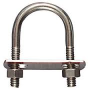 Chicago Hardware 1/4" x 1 1/8" x 3 1/8" U-Bolt (50223-8)