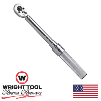 1/2" Dr. Wright Click Type Torque Wrench 700-1600 in lb.  #4476 (4476WR) - Image 2