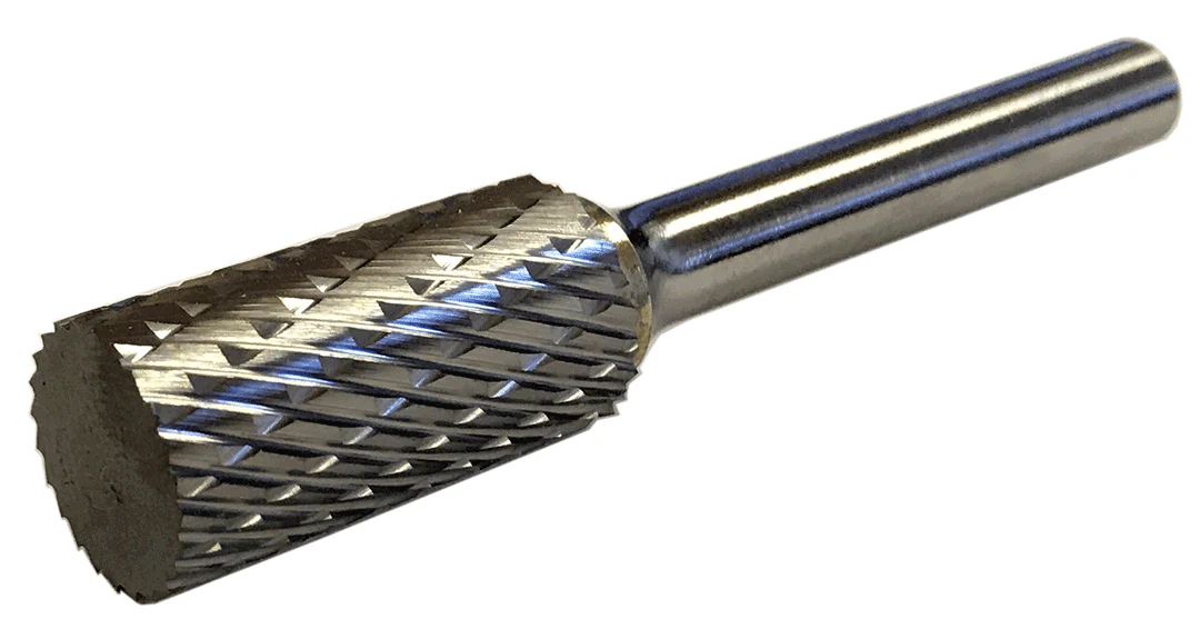 MasterCut SA-5DC Cylindrical Rotary Carbide Burr 1/2" O.D. (SA-5DC)