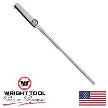 1/2" Dr. Wright Dial Indicator Torque Wrench 0-250 Ft. Lbs. #4471 (4471WR) - Image 2