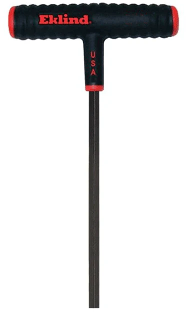 Eklind T-Handle Hex-Key (6" Blade x 5/16" Hex) (61620)