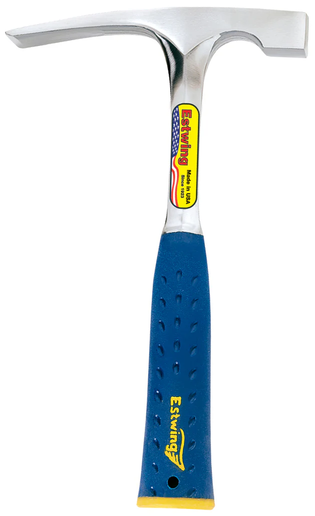 Estwing 20oz Solid Steel Bricklayer & Masonry Hammer (E3-20BLC)