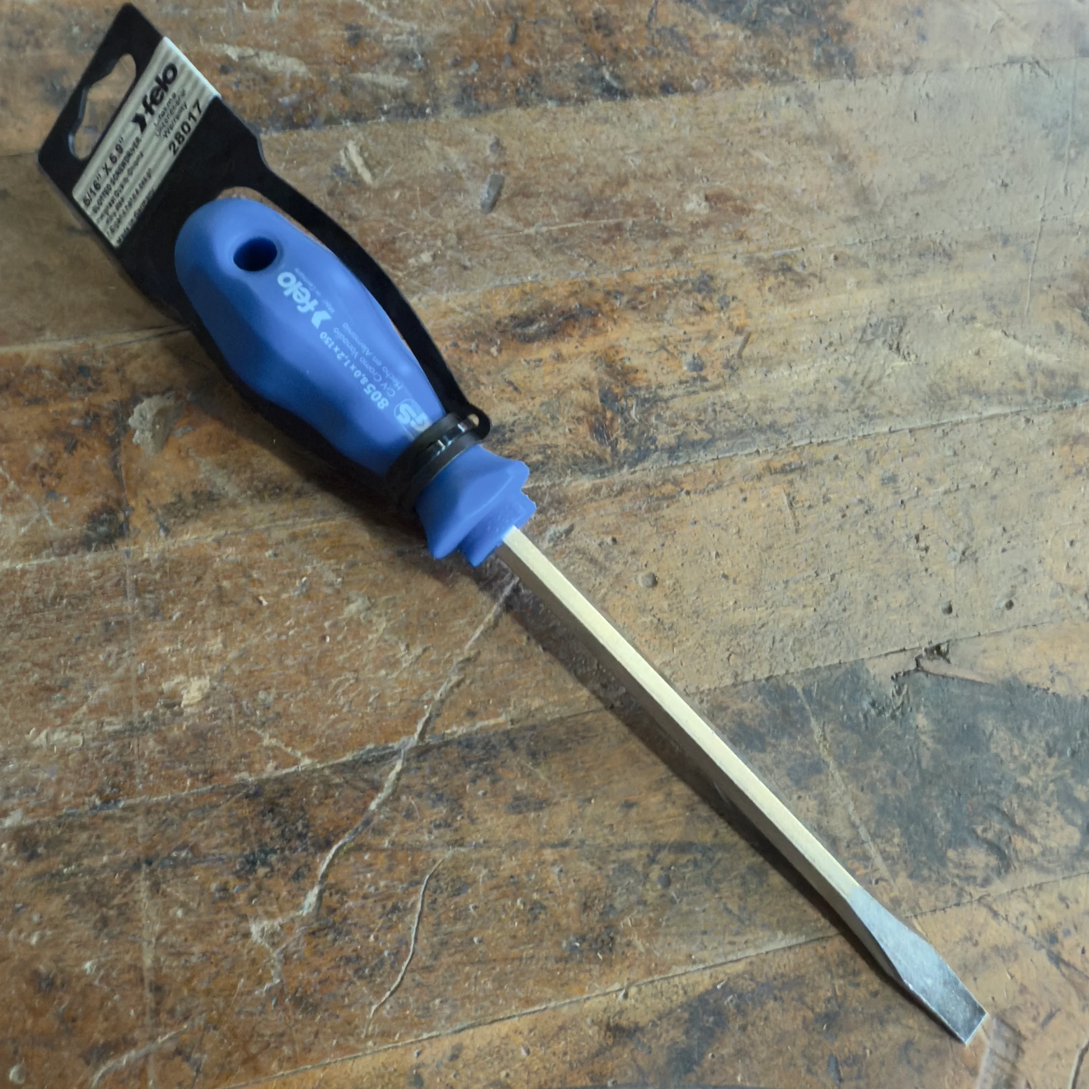 Felo 5/16 x 6" Slotted Hex Blade Screwdriver (28017)
