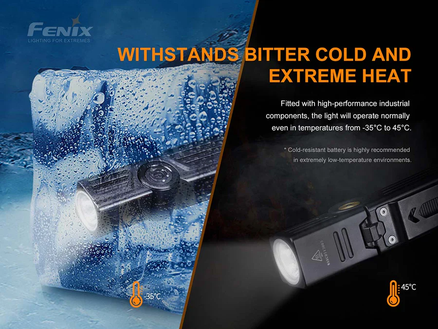 Fenix 1000 Lumen Adjustable Head Flashlight (WT25R) - Image 5