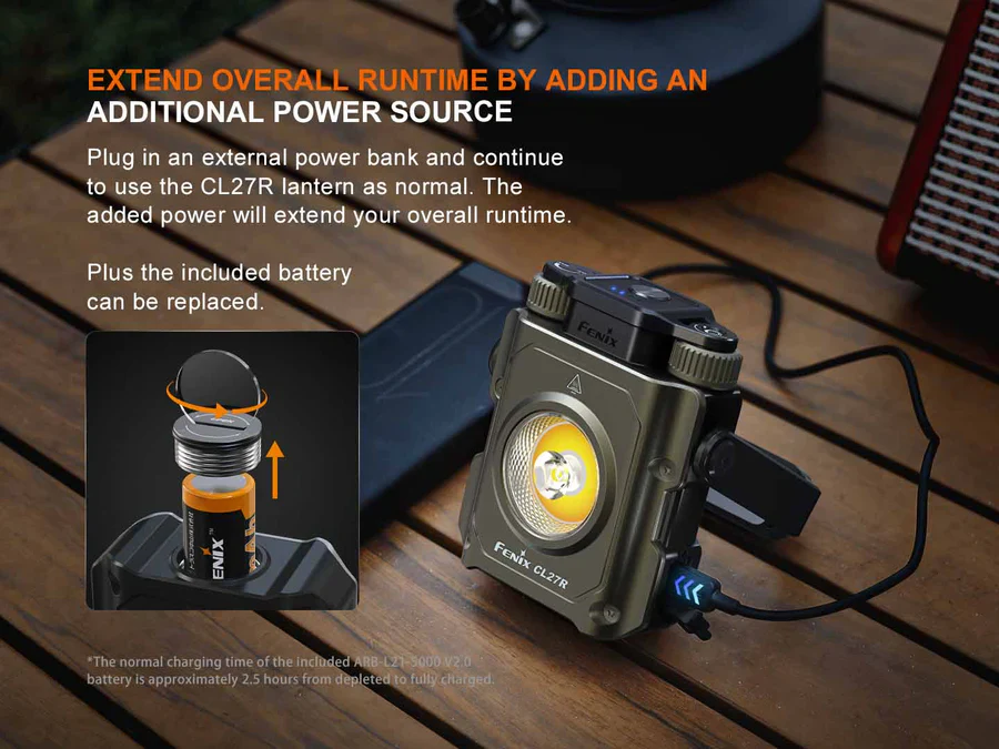Fenix 1600 Lumen Rechargeable Lantern (CL27R) - Image 5