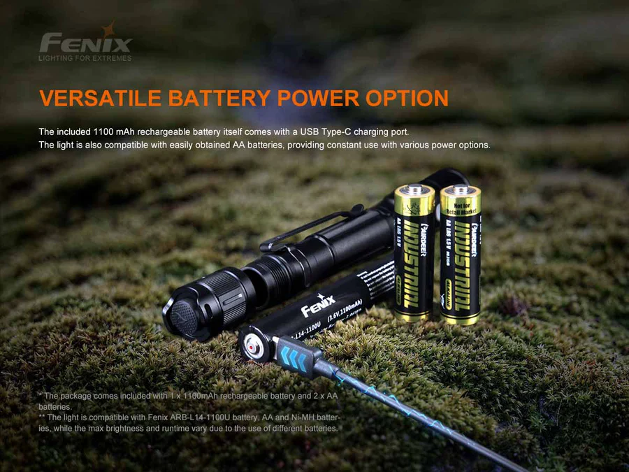 Fenix V2.0 800 Lumen Compact LED Flashlight (LD22) - Image 4