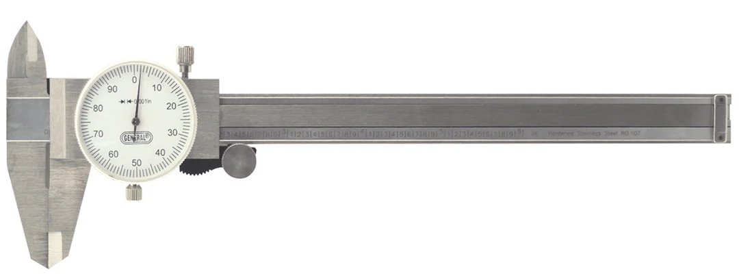 General Tools 6" Dial Caliper (107)