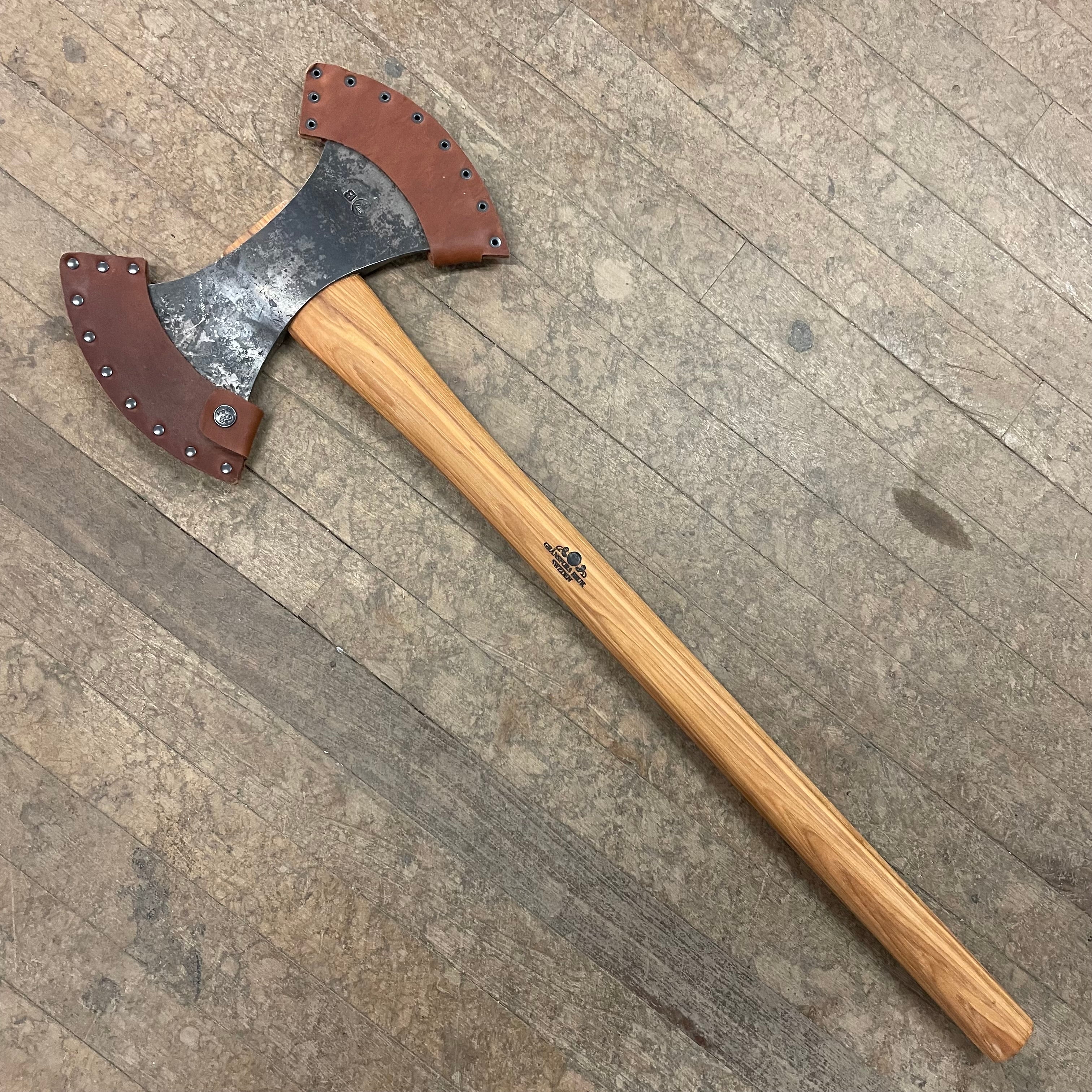 Gransfors Bruk Short Handled Double Bit Axe (490-1) - Image 2