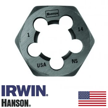 Hanson 7/16" x 14NS Hexagon Die (6539) - Image 2