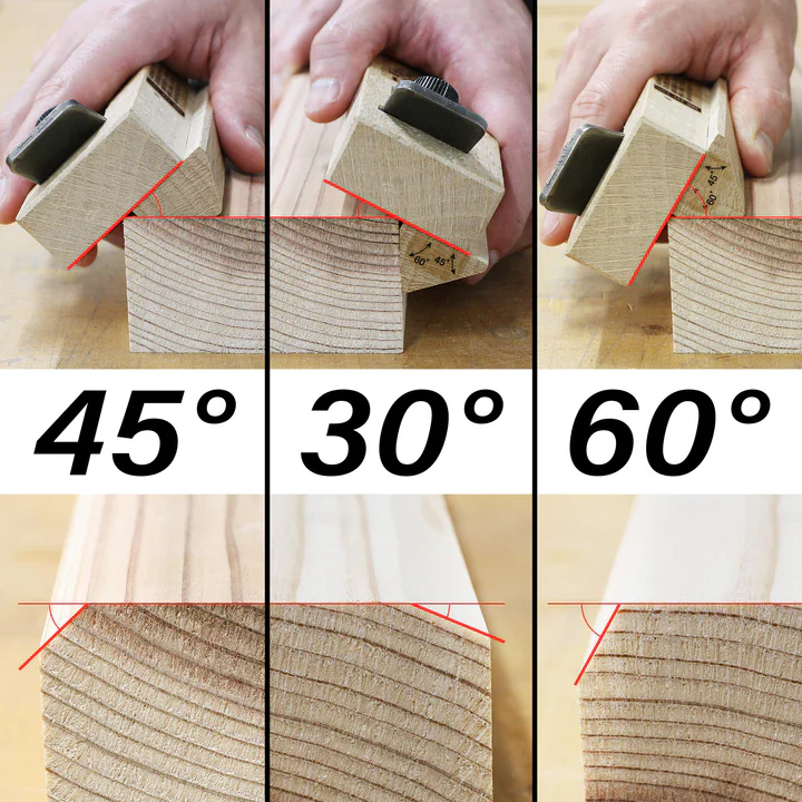Kakuri Chamfer Plane (Adjustable Angles 30°, 45°, and 60°) (12619) - Image 8