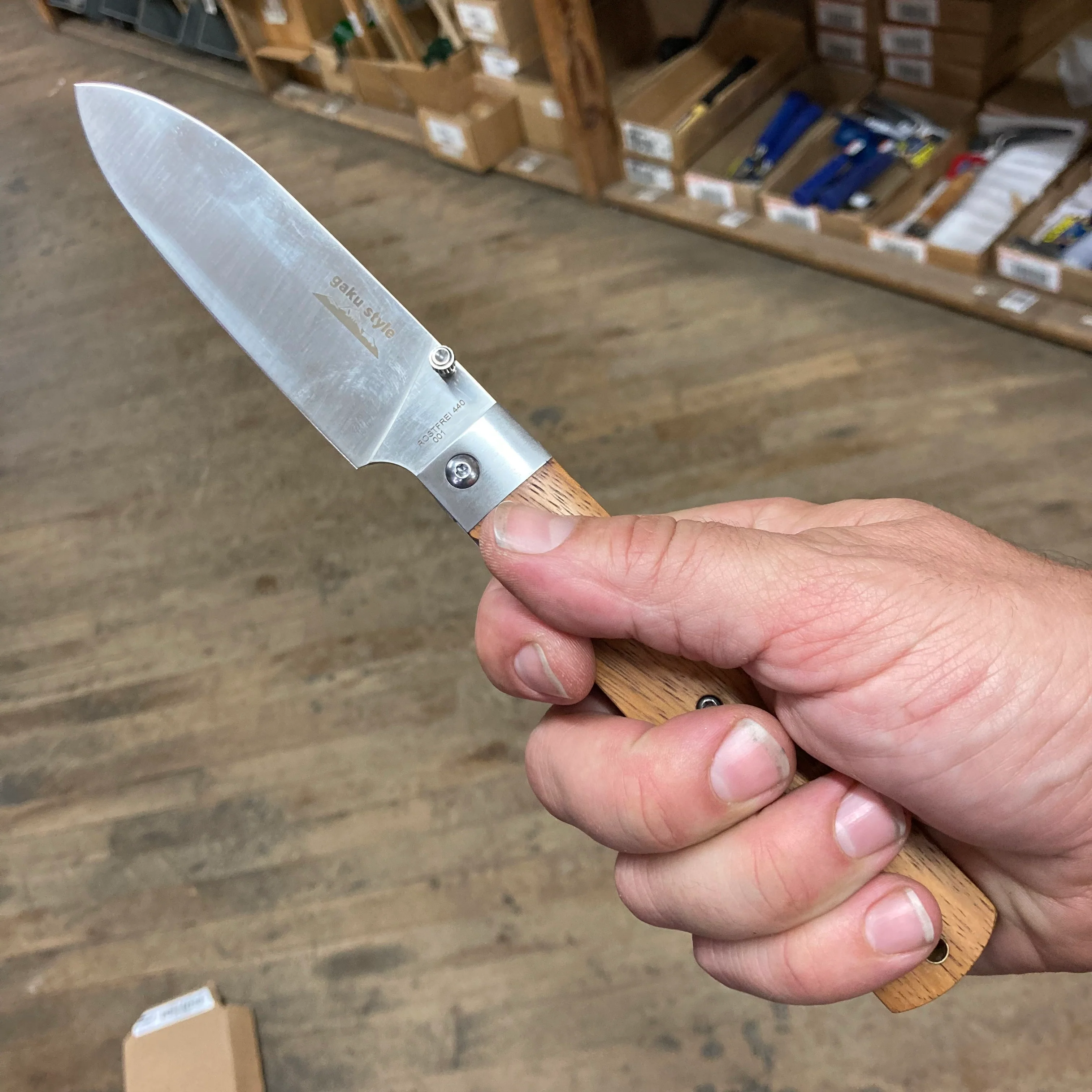 Kanetsune Gaku Style Linerlock (KCGA001) - Image 3