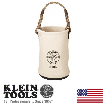 Klein Canvas Plastic Bottom Bucket (5106) - Image 2