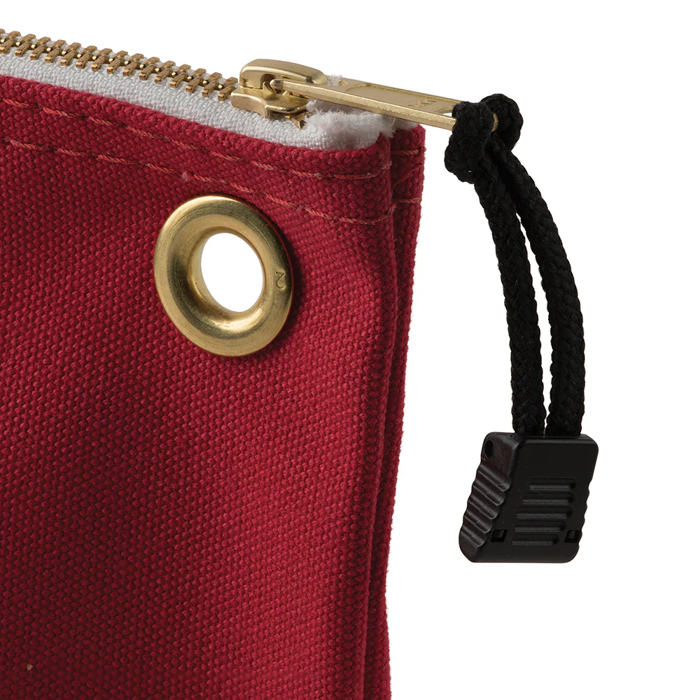 Klein 18" Zipper Bag - Large Red Canvas Tool Pouch (5539LRED) - Image 2