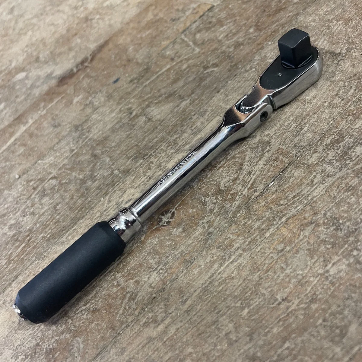 Koken 1/4" Body w/ 3/8" Drive Head 72 Tooth Flexible Ratchet Z-Series (2726Z-3/8(L160)-72T)