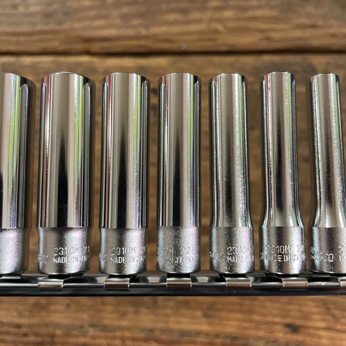 Koken 1/4" Drive Socket Set 4MM-14MM Surface Drive (RS2310M/12) - Image 2