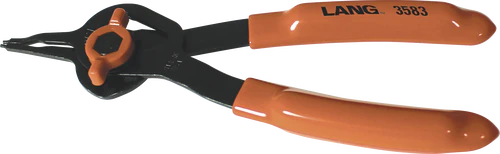 LANG Combination Snap Ring Pliers - 0.038" - 0 Degree Angle (3583)