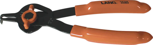 LANG Combination Snap Ring Pliers - 0.038" - 90 Degree Angle (3585)