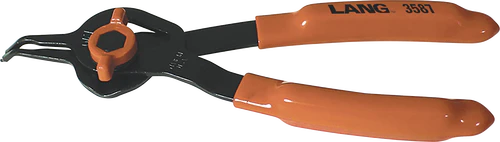 LANG Combination Snap Ring Pliers - 0.047" - 45 Degree Angle (3587)