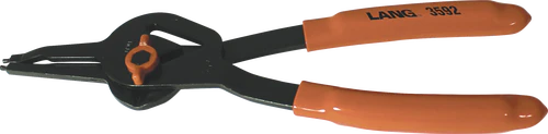 LANG Combination Snap Ring Pliers - 0.090" - 0 Degree Angle (3592)