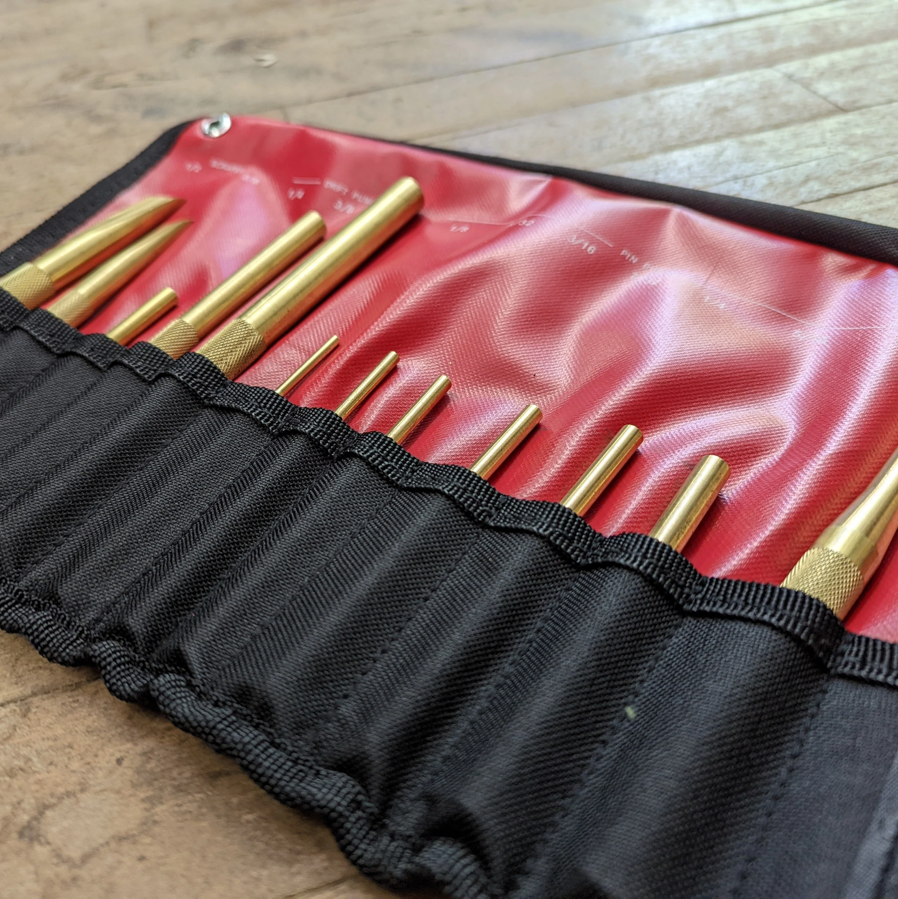 Mayhew 12pc Brass Punch & Scraper Set (67012) - Image 4