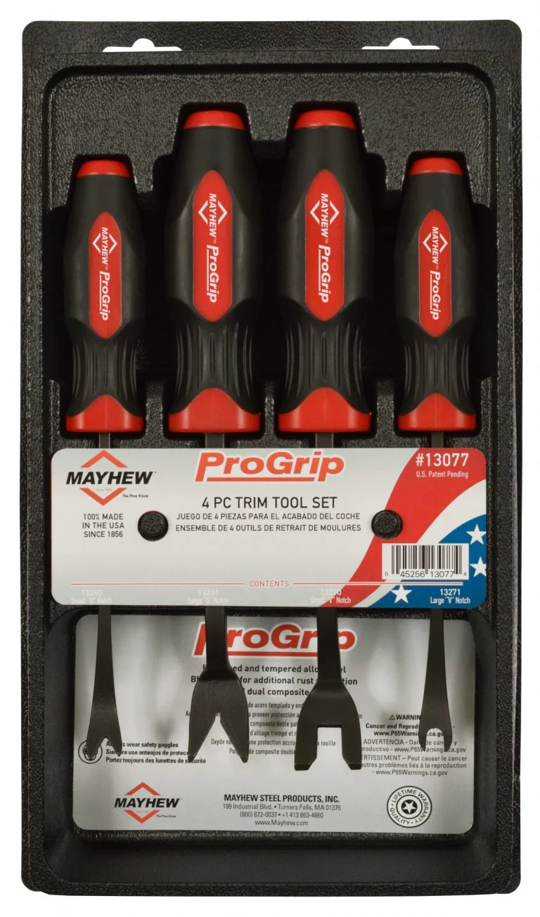 Mayhew 13-3/4" 4pc Progrip Trim Tool (13077) - Image 2