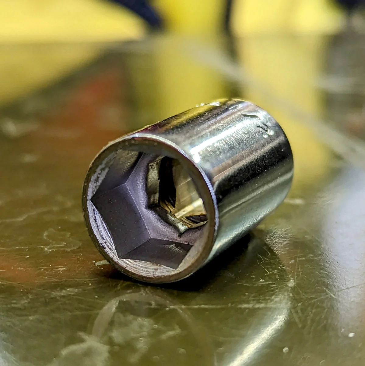 Mopar 3/8" Drive 1/2" 6-Point Socket NOS (MOPAR-STUB-1/2) - Image 3