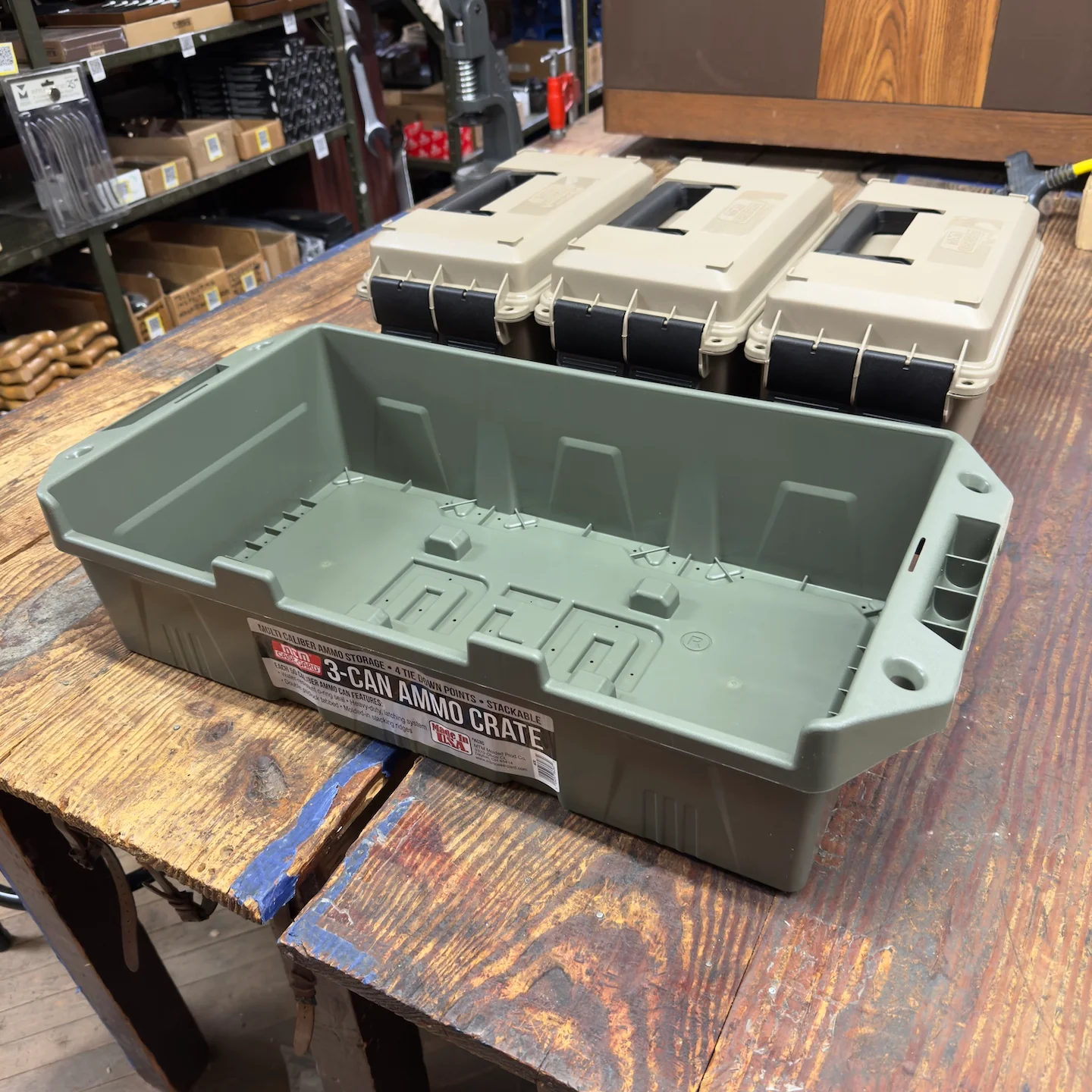MTM 3-Can Ammo Crate 50 Cal (AC3C) - Image 5