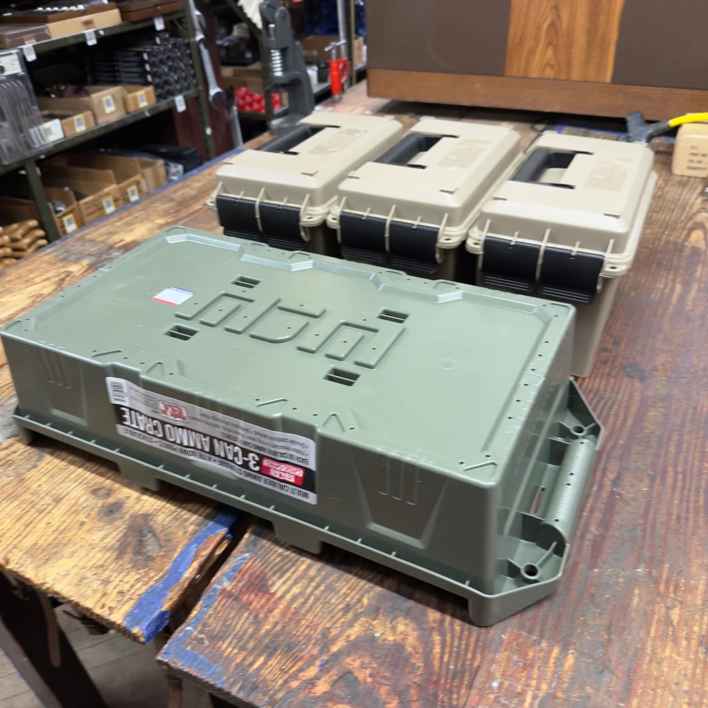 MTM 3-Can Ammo Crate 50 Cal (AC3C) - Image 6