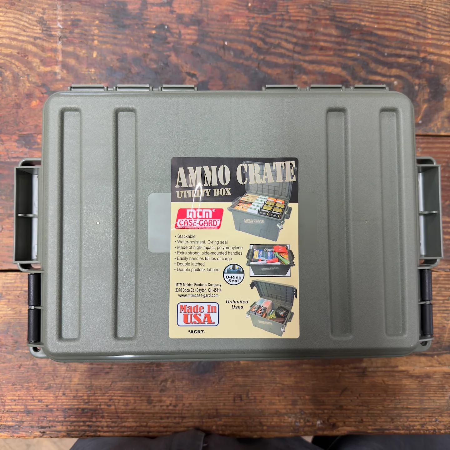 MTM Ammo Crate Utility Box – 890 (ACR7-18) - Image 2