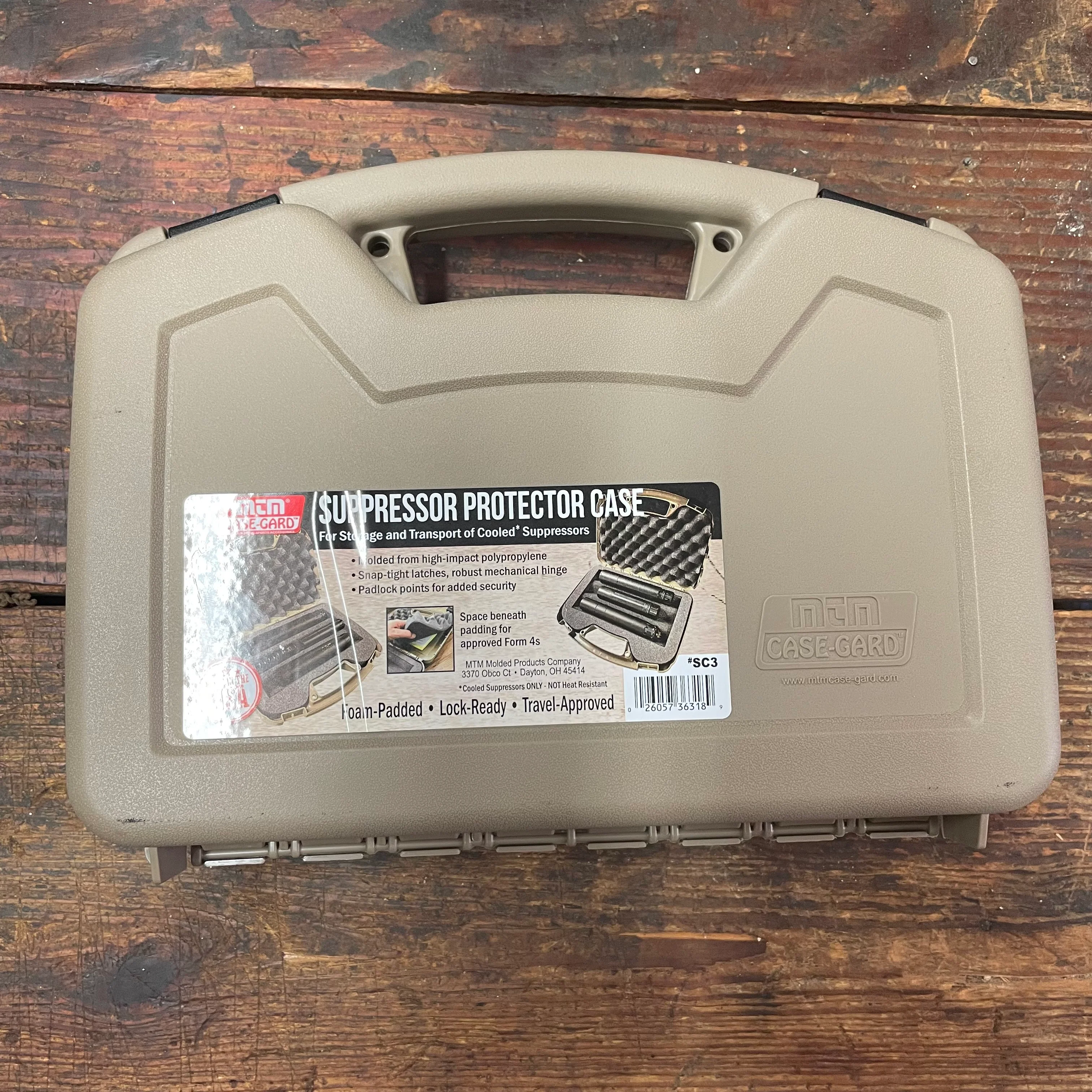 MTM Suppressor Protector Case (SC3)