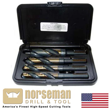 Norseman 4 pc Big Moly Drill Bit Set (S&D-4SP) (12250) - Image 2