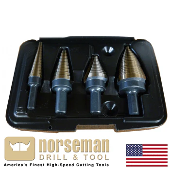 Norseman Ultra Bit Multi Diameter Step Drill Set (01981) - Image 2