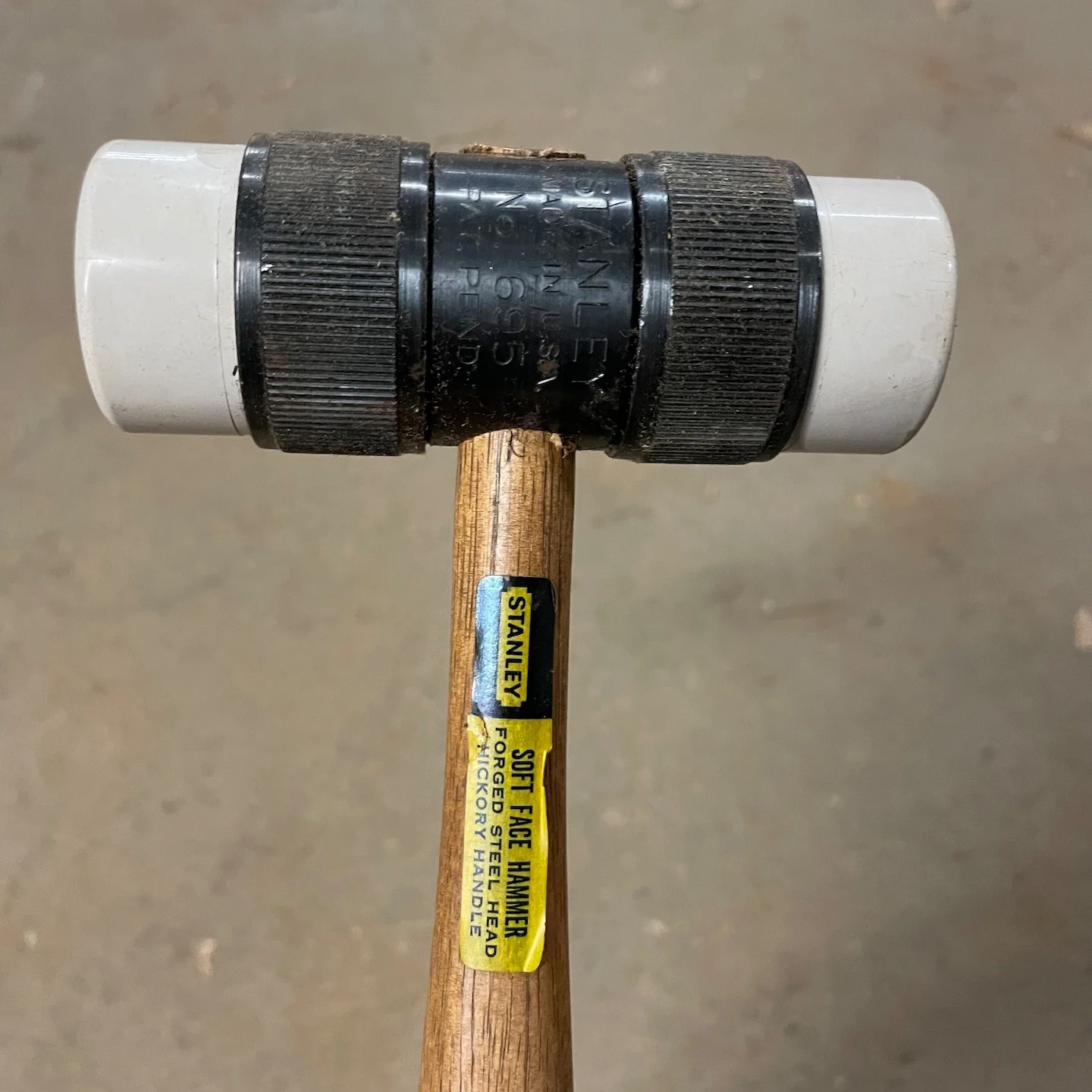 NOS Stanley No.695 Soft Face Hammer - White - Image 2
