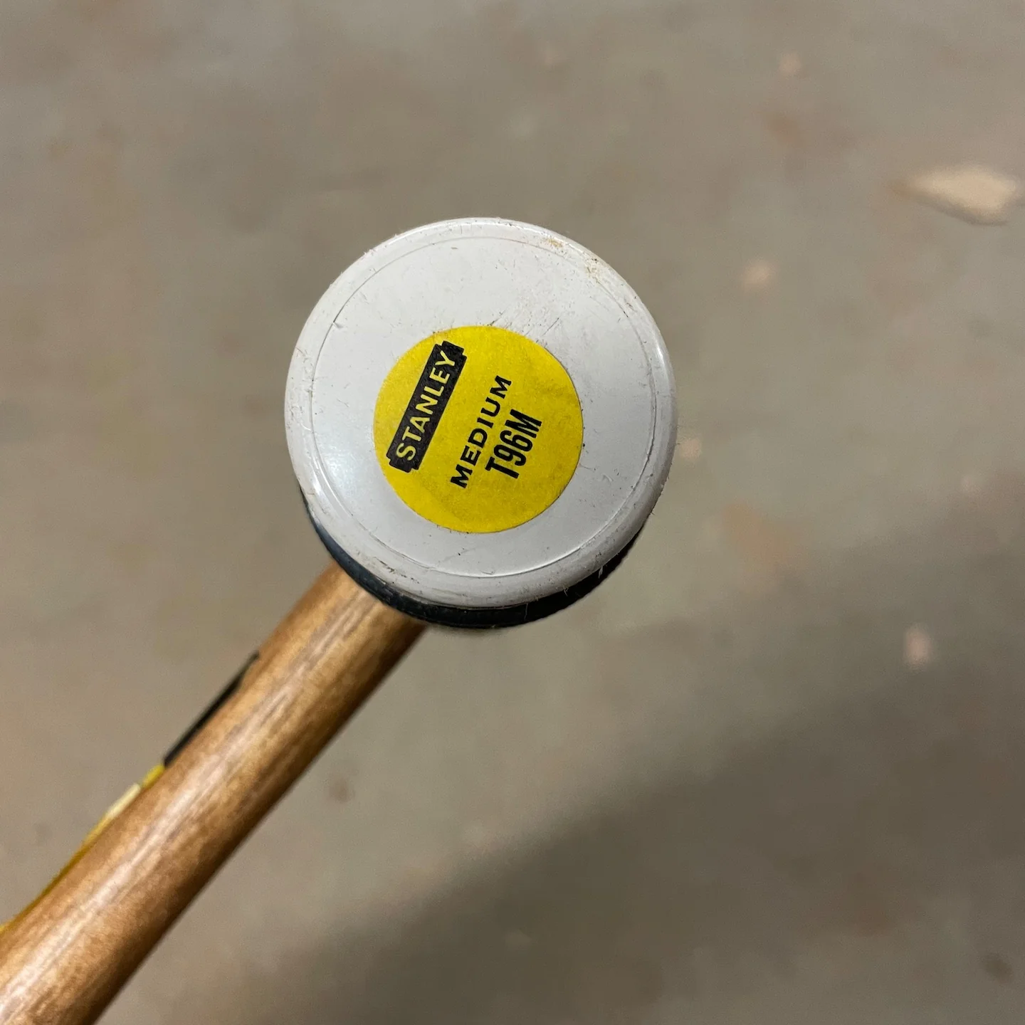 NOS Stanley No.695 Soft Face Hammer - White - Image 4