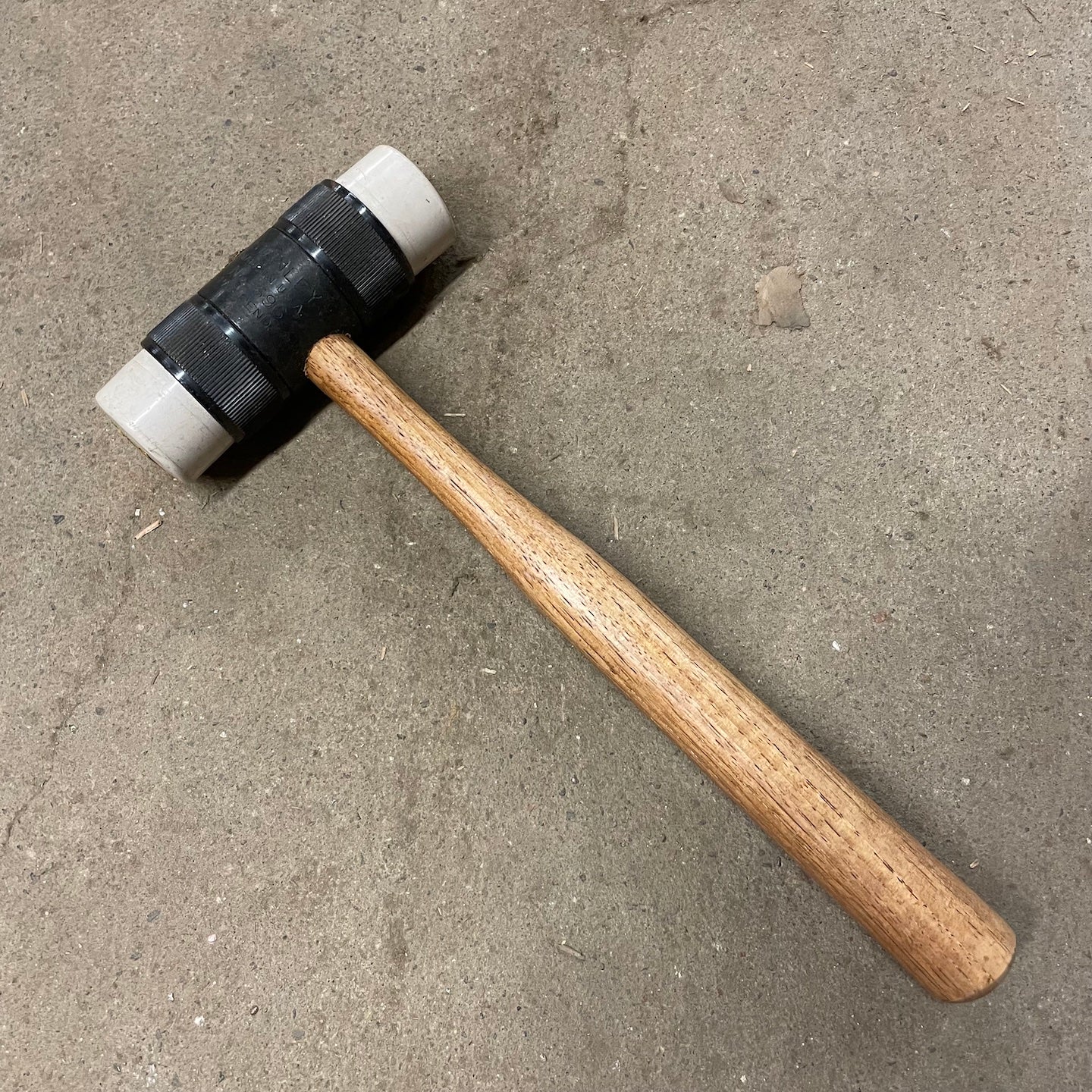 NOS Stanley No.696 Soft Face Hammer - White