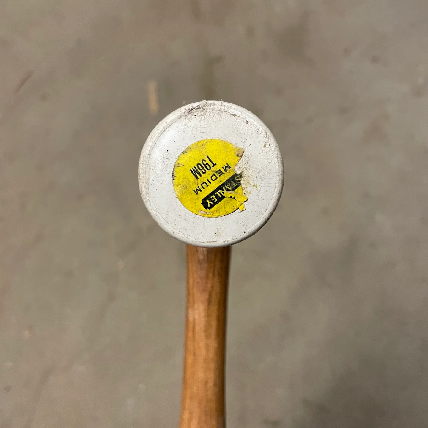 NOS Stanley No.696 Soft Face Hammer - White - Image 3