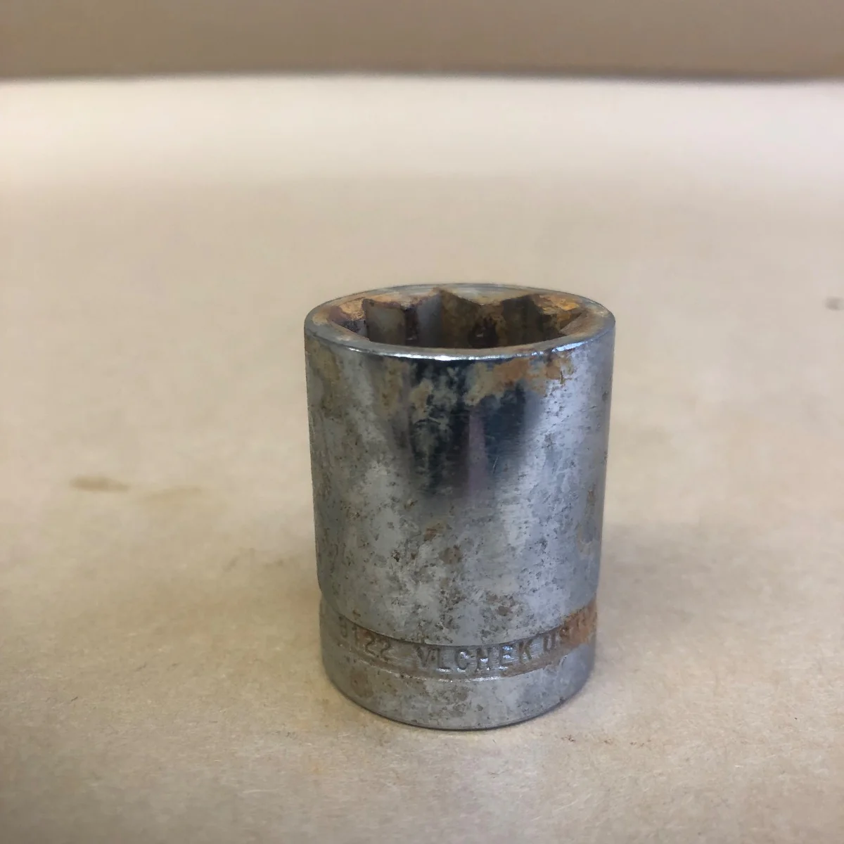 NOS Vlchek 11/16" 8 point socket 1/2" drive