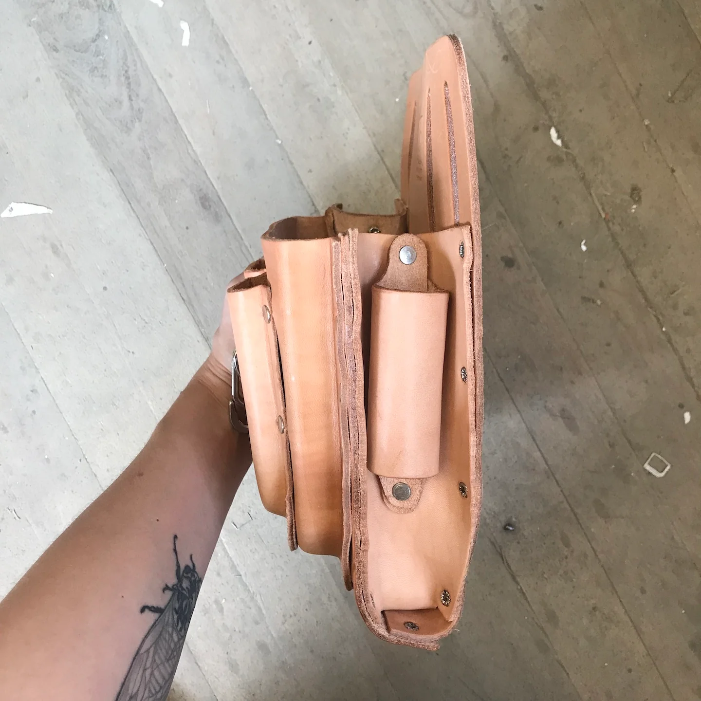 Oklahoma Leather 8 Pocket Tool Carrier Holster (5140) - Image 2