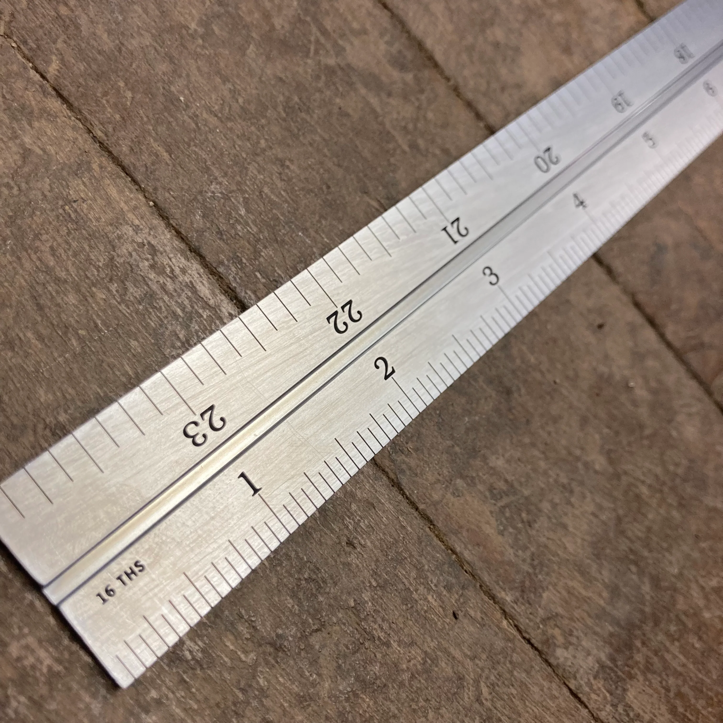 PEC 24″ 4R Grooved Rule (32nds/64ths & 8ths/16ths)  (7191-024) - Image 2