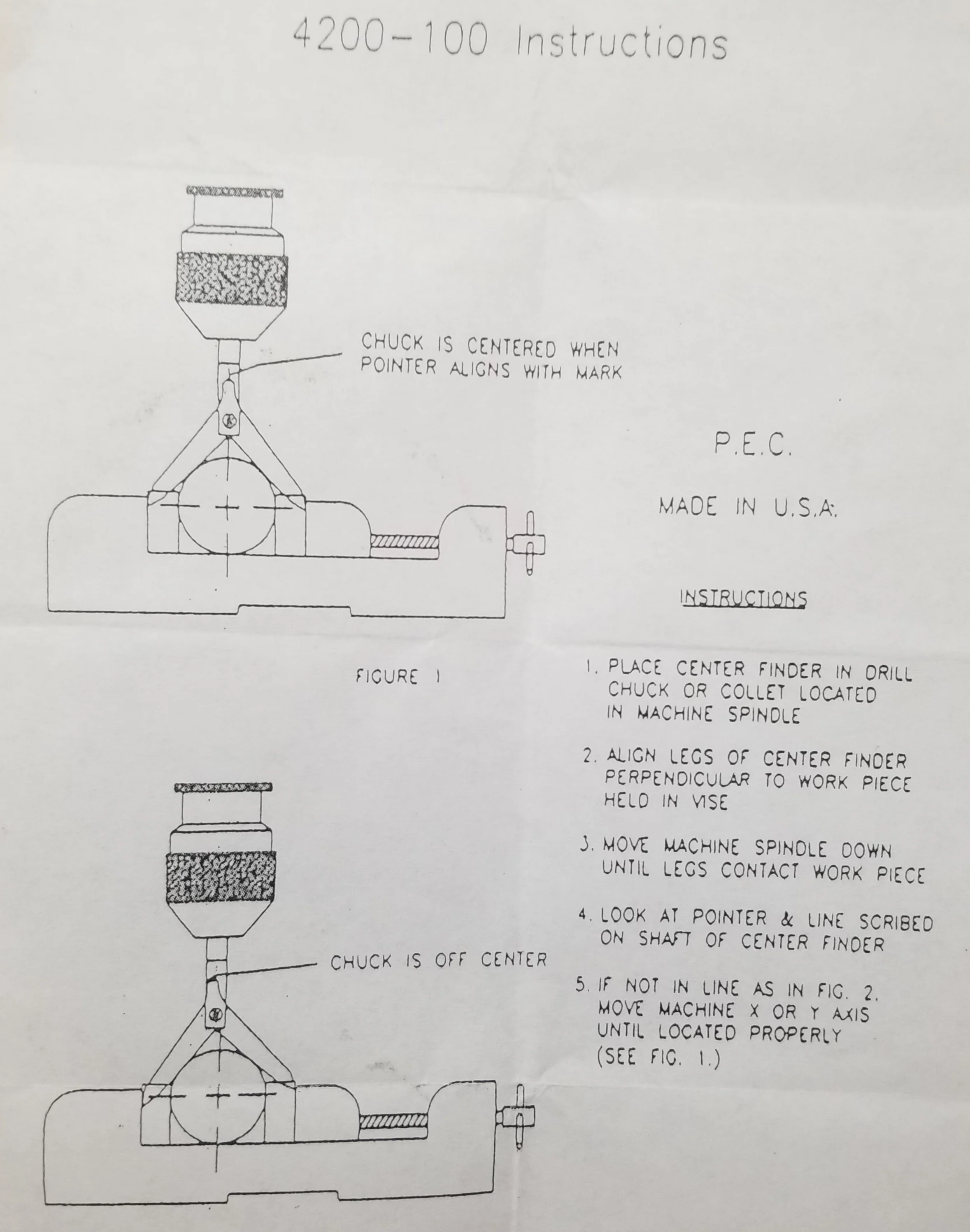 PEC Round-End Center Finder (4200-100) - Image 3